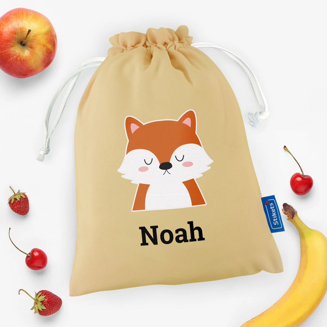 Sacchetto per la merenda personalizzato con icona o avatar Twinie®️