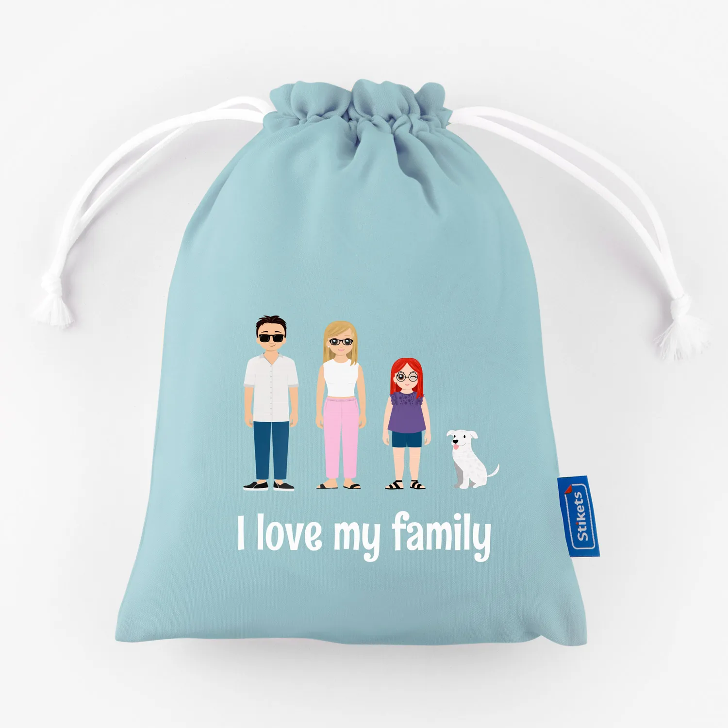 Sac à goûter personnalisé Twinie®️ Sac à goûter personnalisé Twinie®️