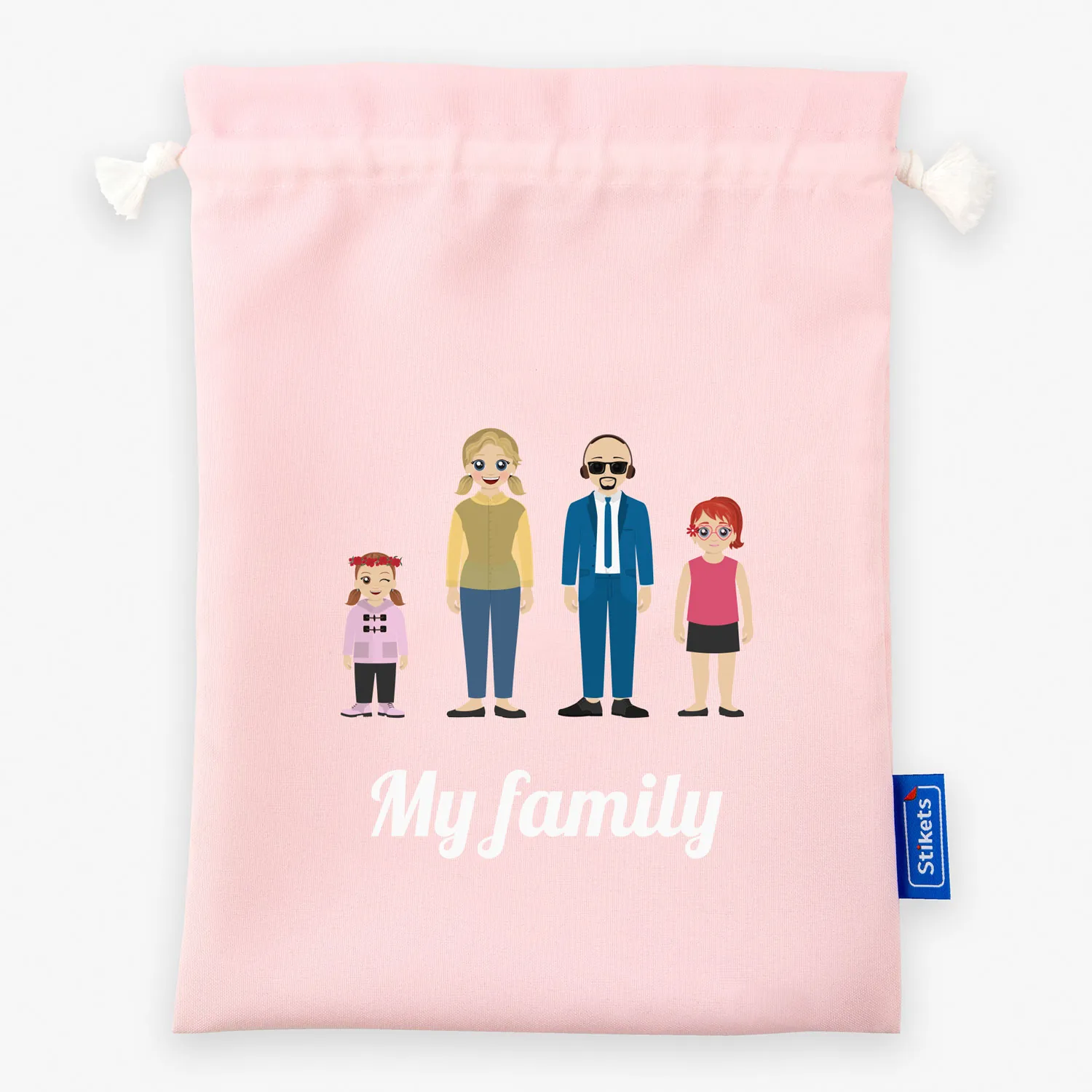 Sac à goûter personnalisé Twinie®️ Sac à goûter personnalisé Twinie®️