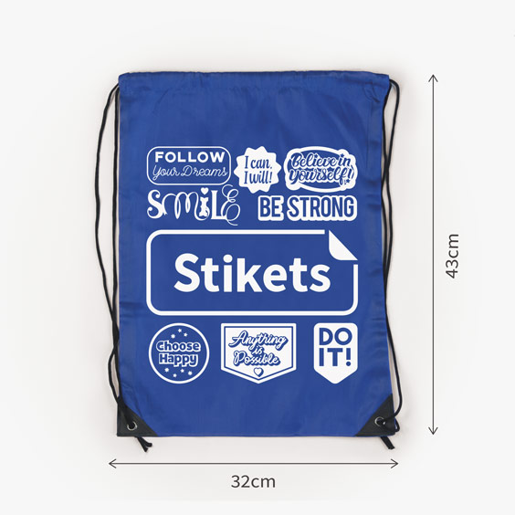 Stikets Icons String Bag