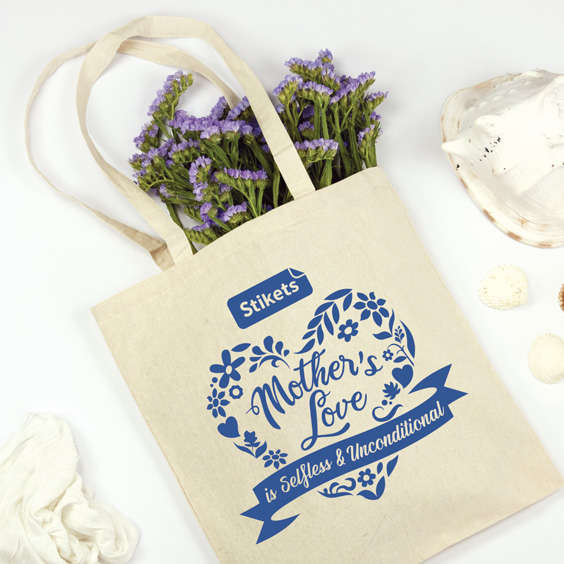 Tote Bag Mother's Love Stikets
