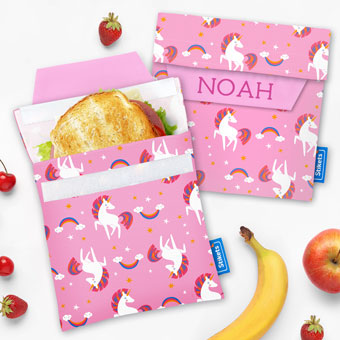 Unicorns and Rainbows Snack Bags