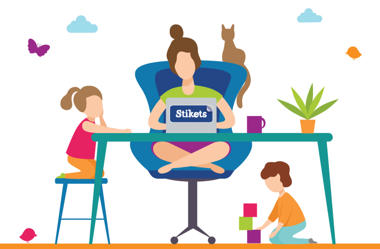Stikets Work from Home
