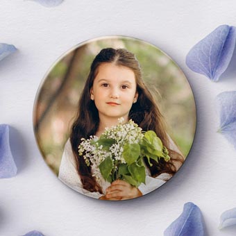 Buttons mit Foto 5,6 cm