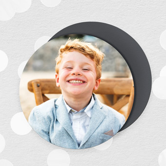 Personalisierte runde Magnete