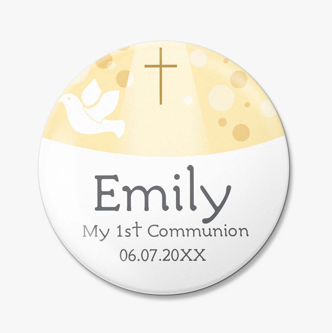 1st Communion Badges STK