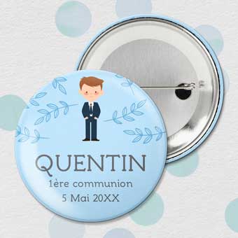 Badge pour communions 5,6 cm