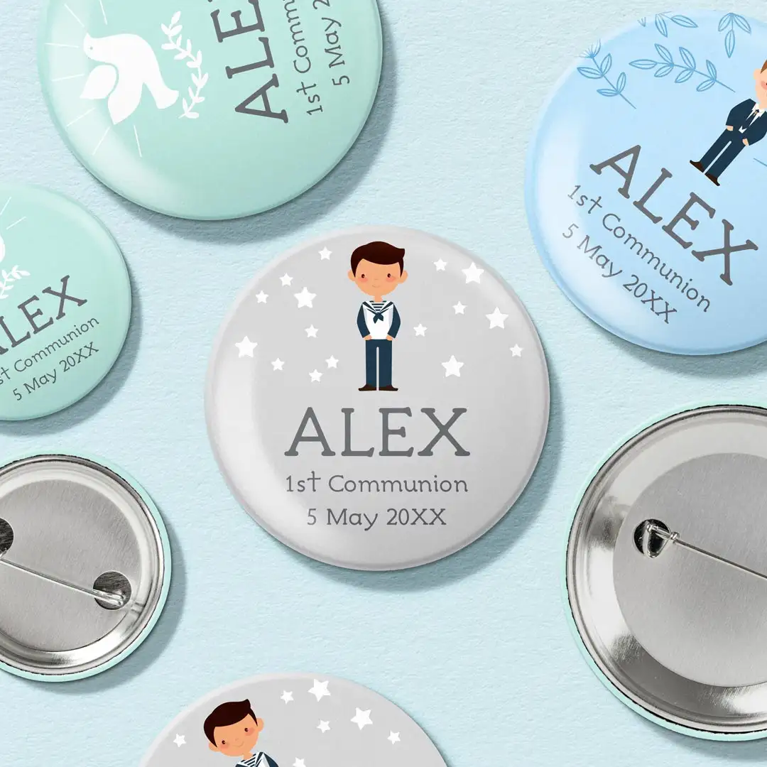 1st Communion Badges