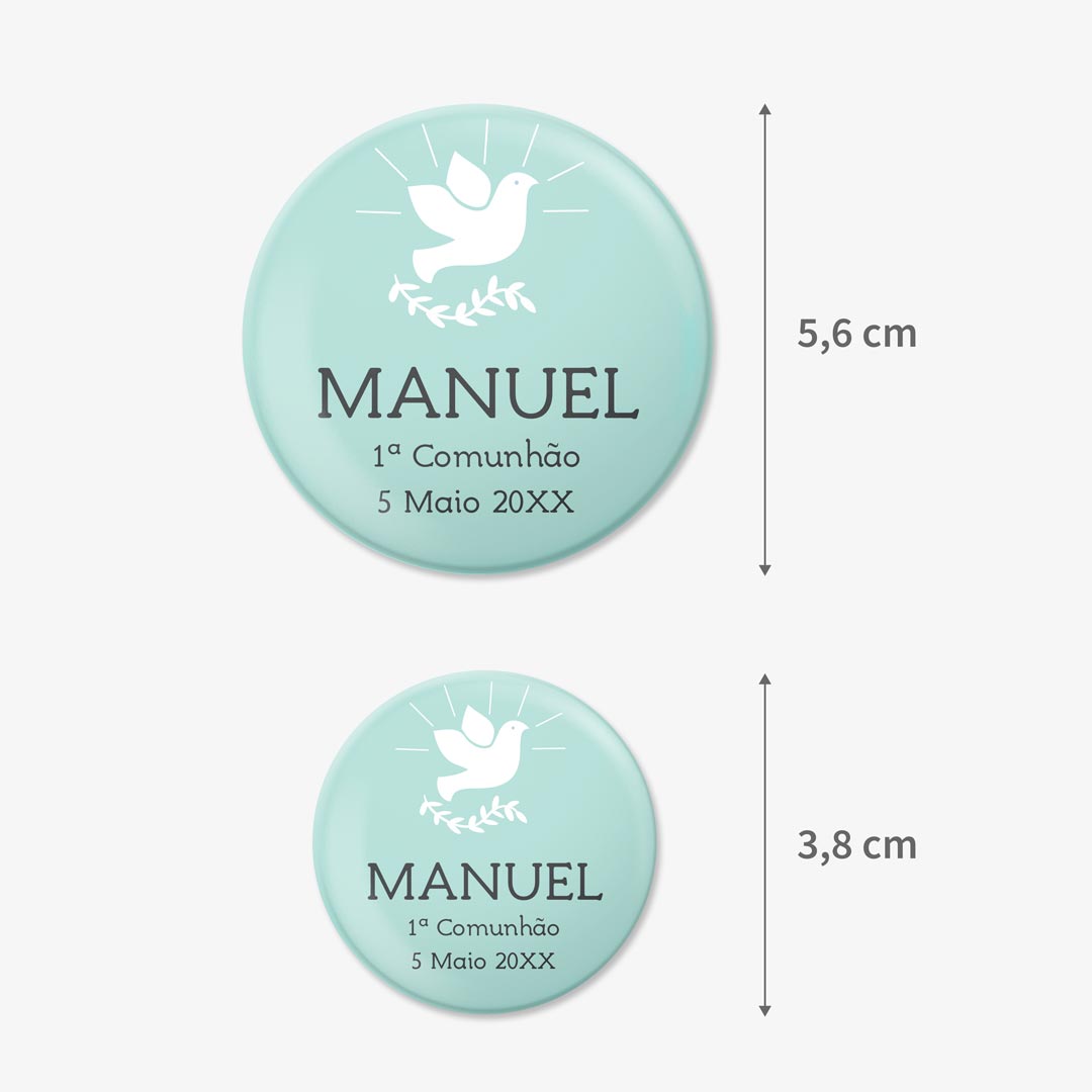 1st Communion Badges