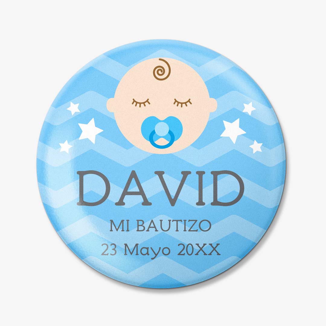 Chapas para bautizos