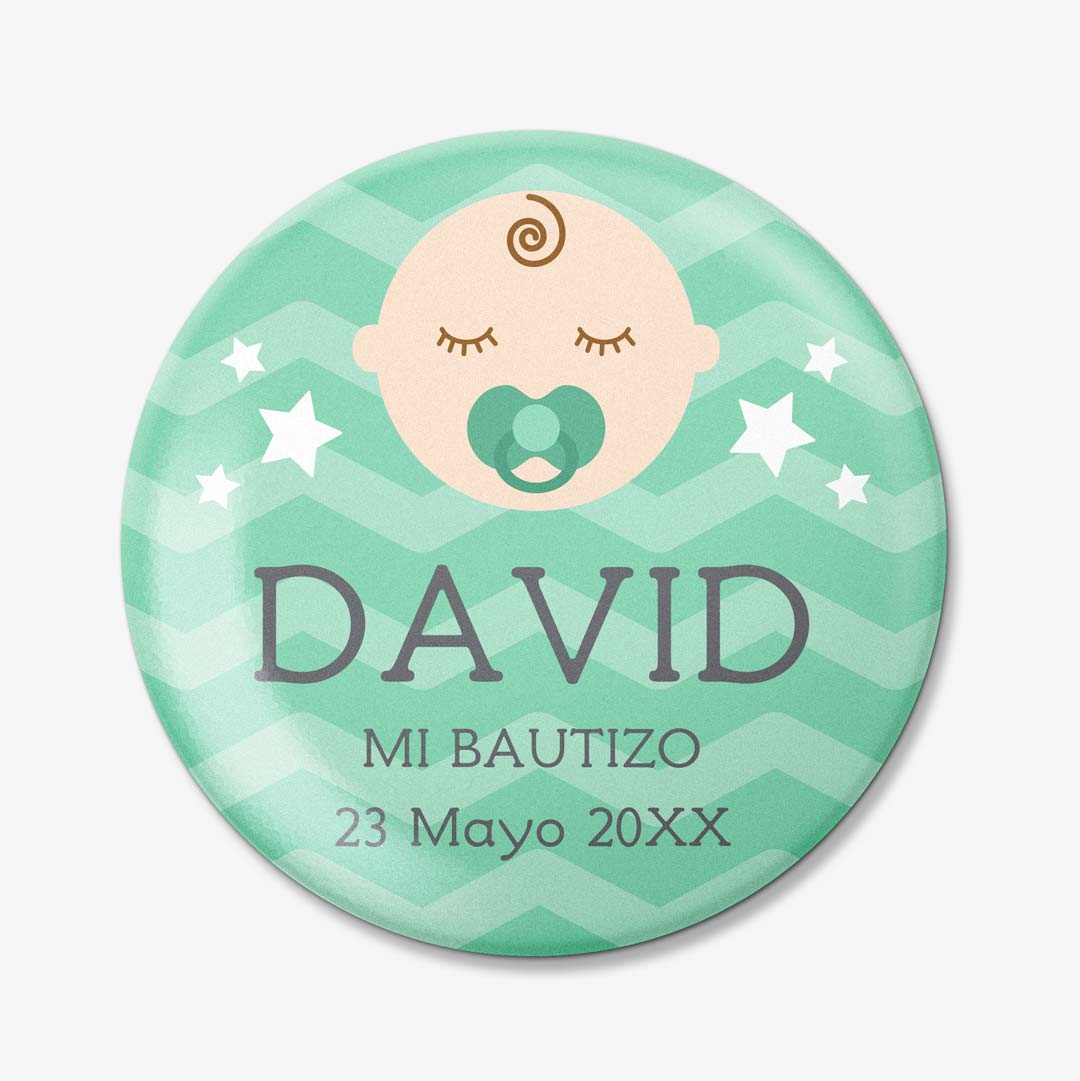 Chapas para bautizos