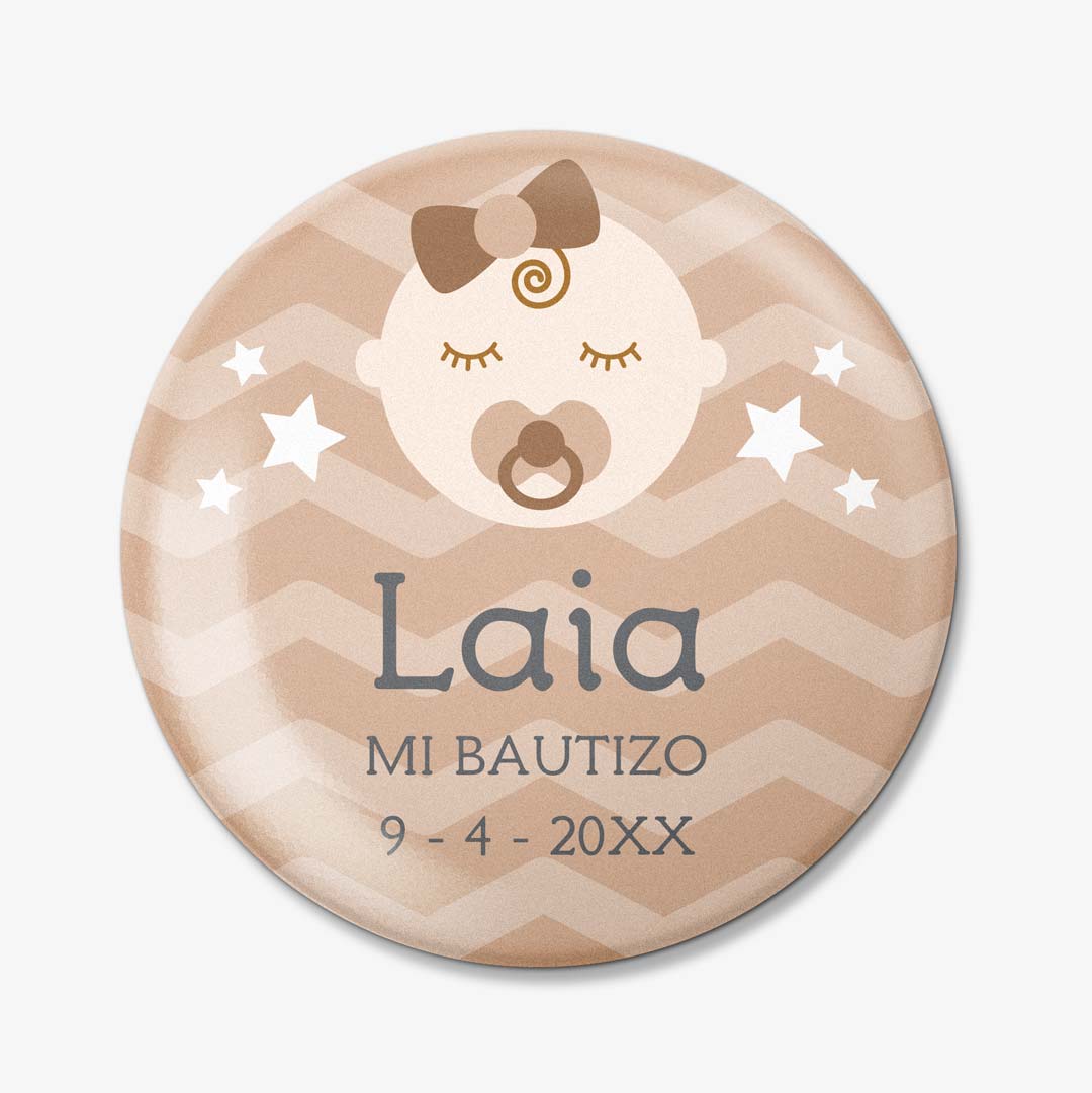 Chapas para bautizos