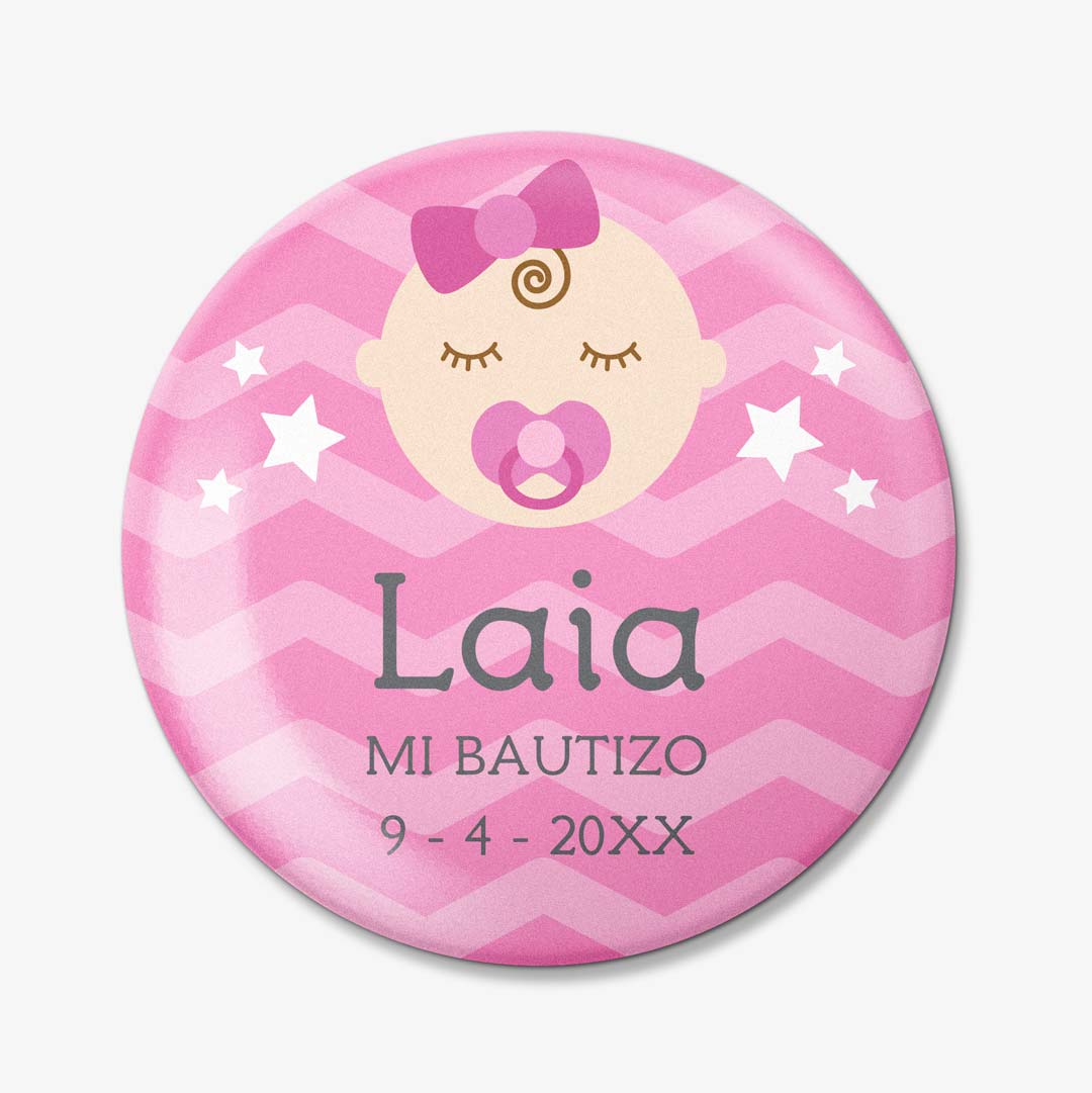 Chapas para bautizos