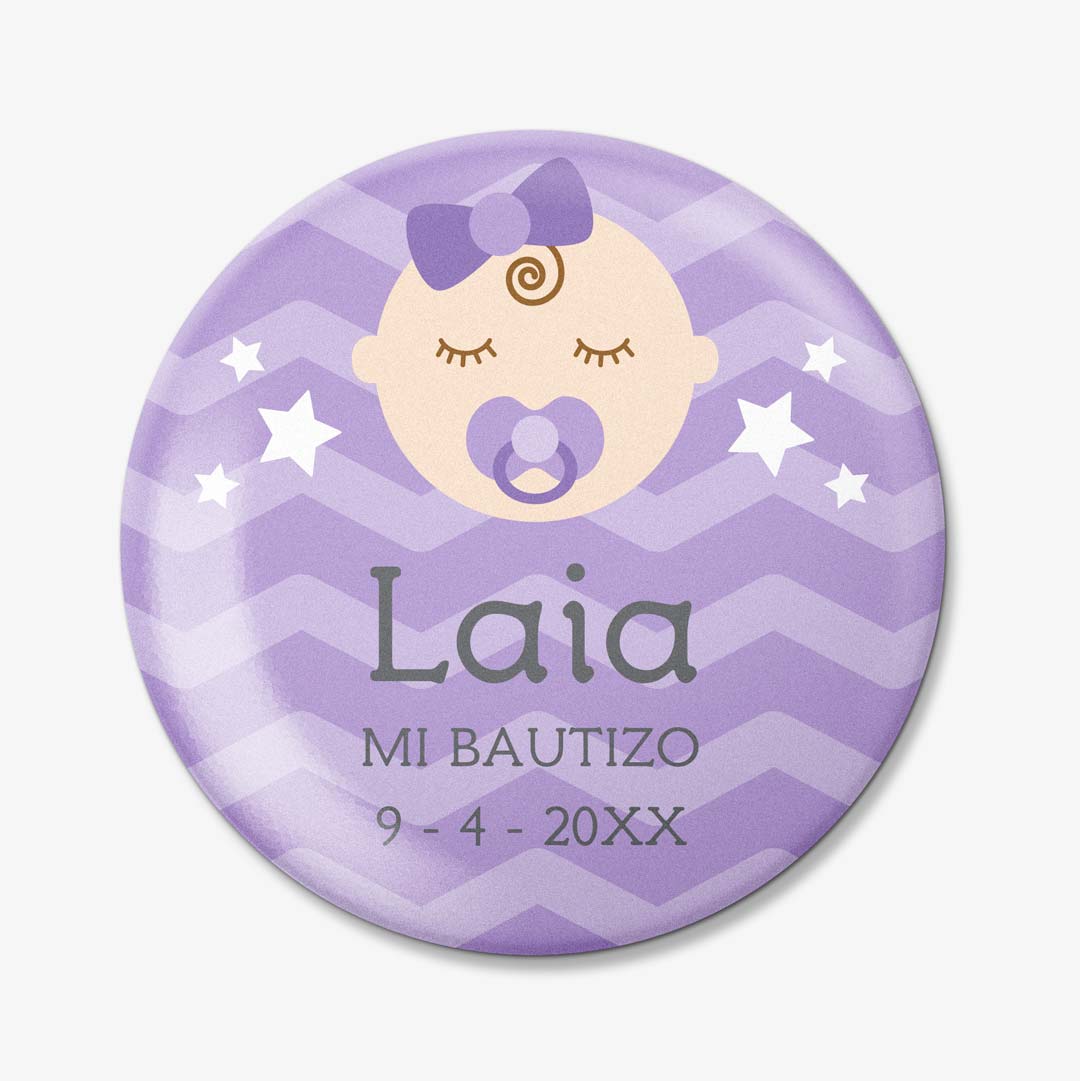 Chapas para bautizos