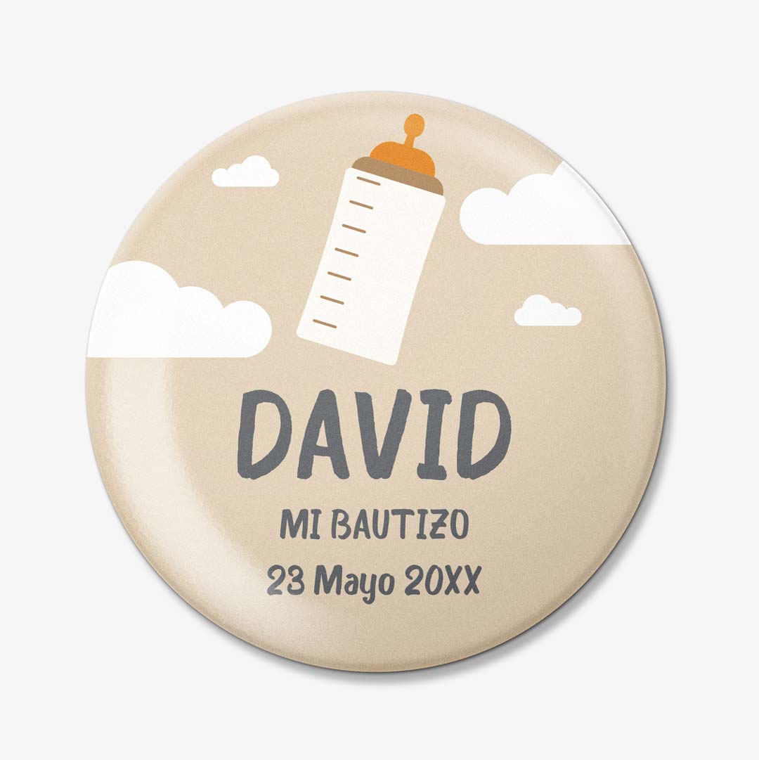Chapas para bautizos