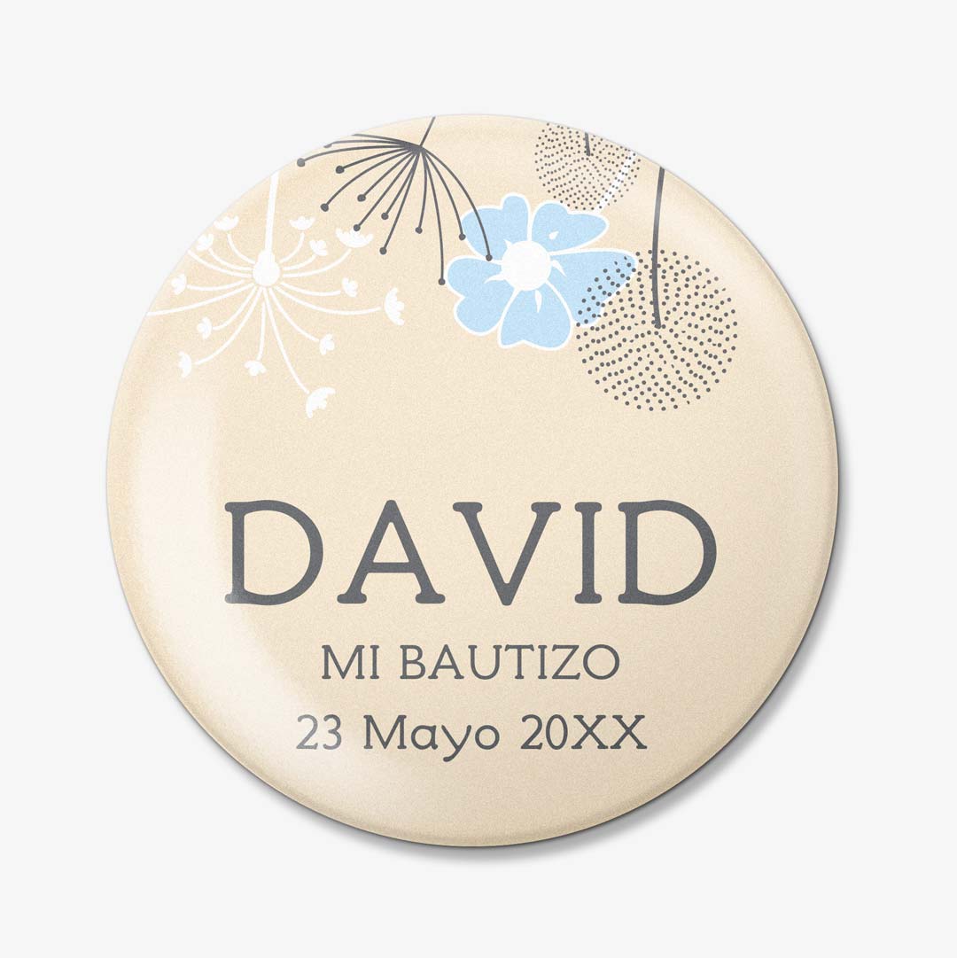 Chapas para bautizos
