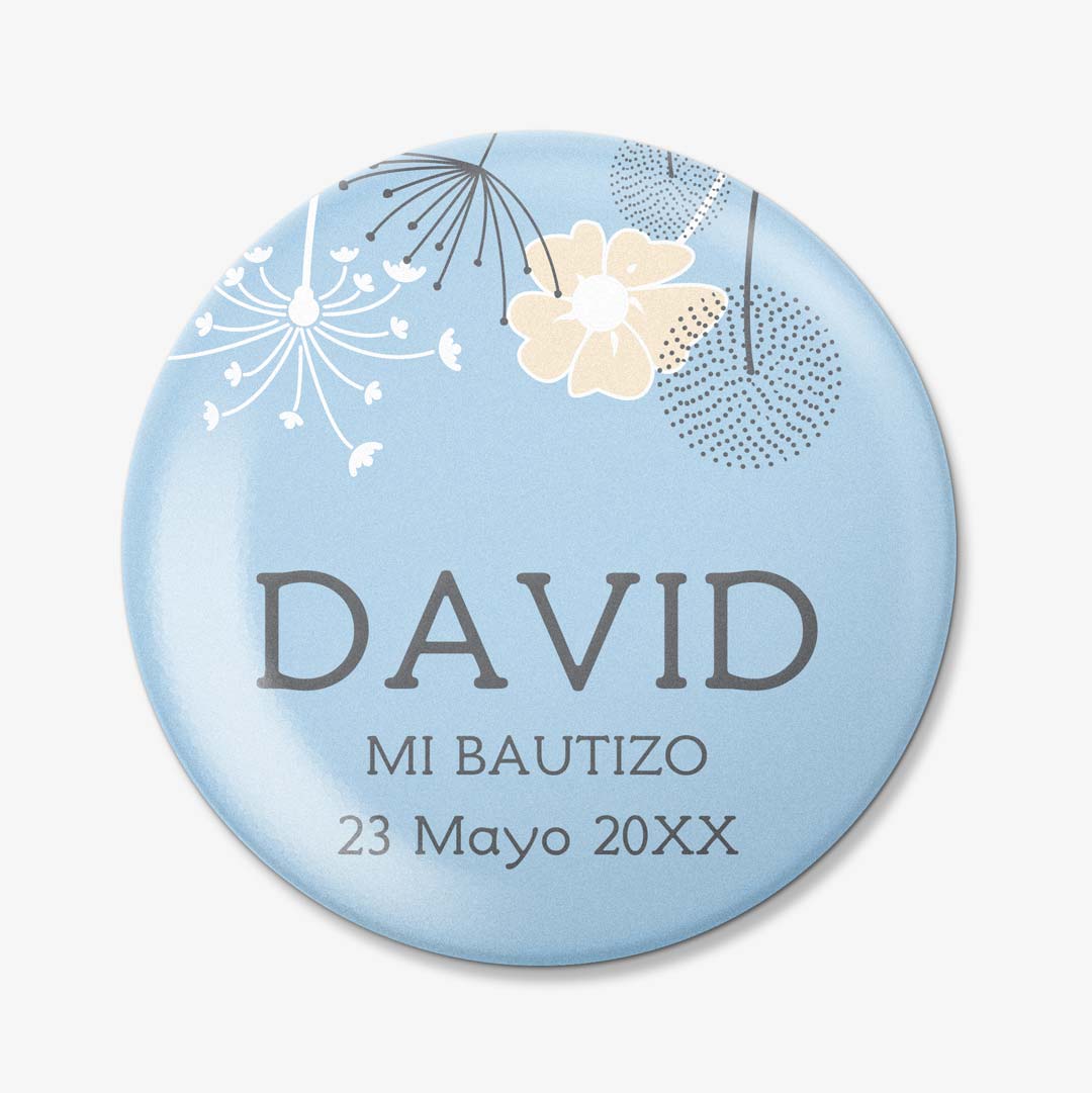 Chapas para bautizos