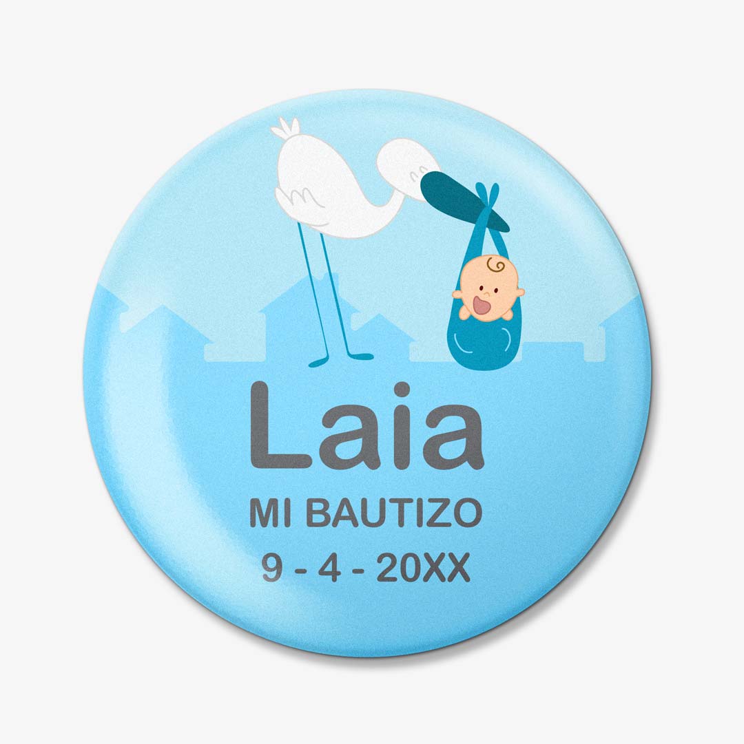 Chapas para bautizos