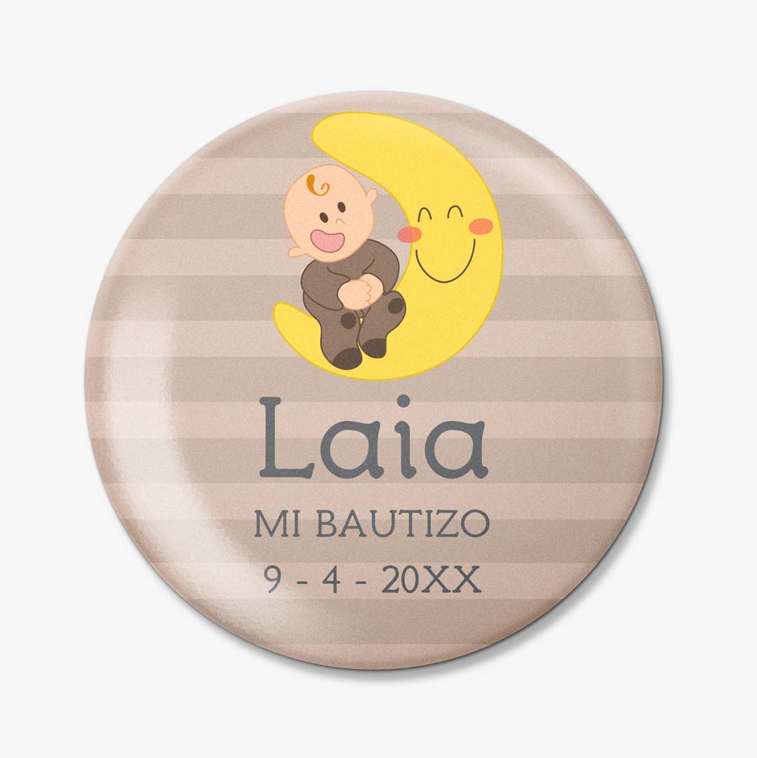 Chapas para bautizos
