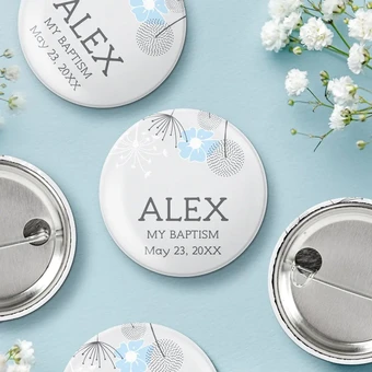 Christening Badges  3,8 cm