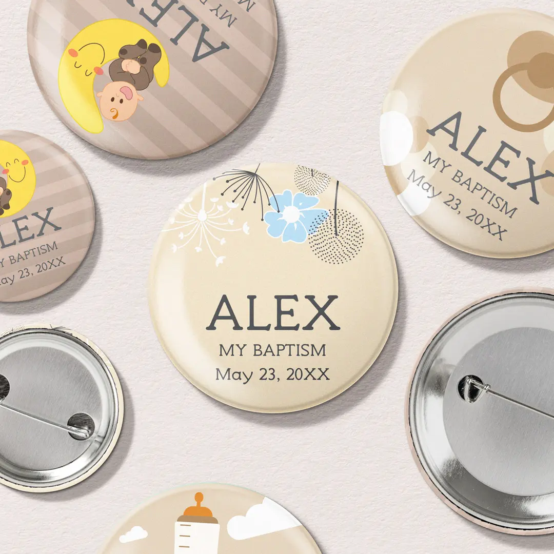Baptism Badges