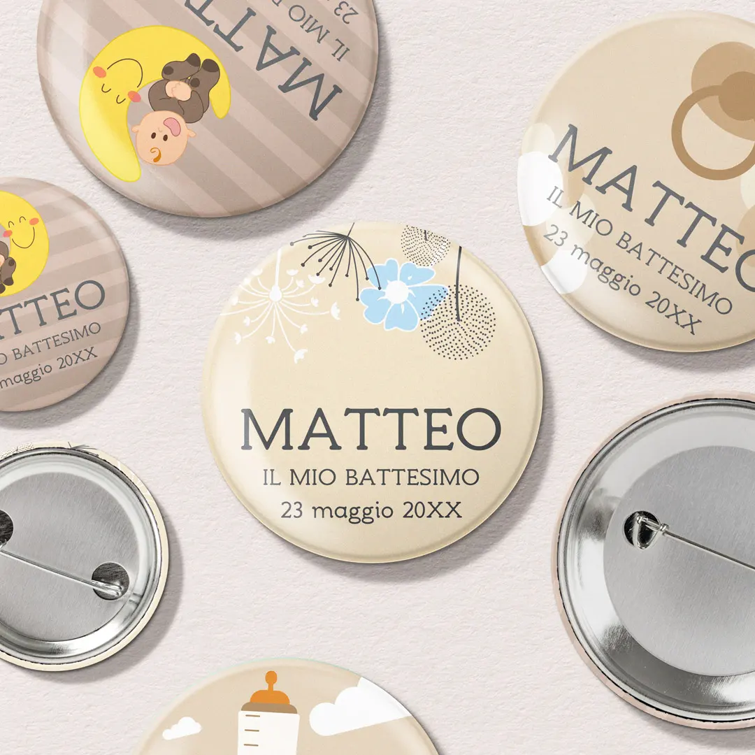 Baptism Badges