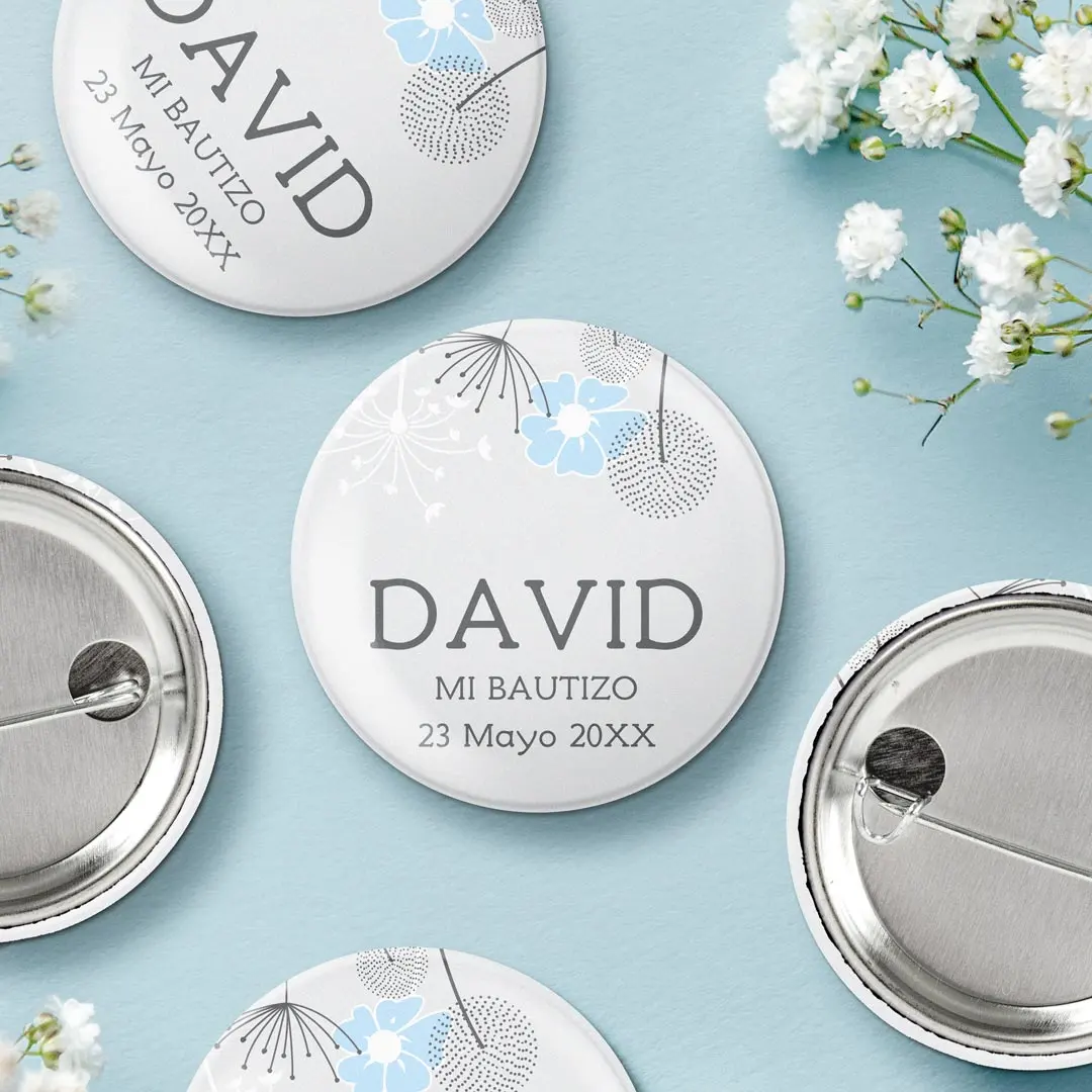 Chapas para bautizos