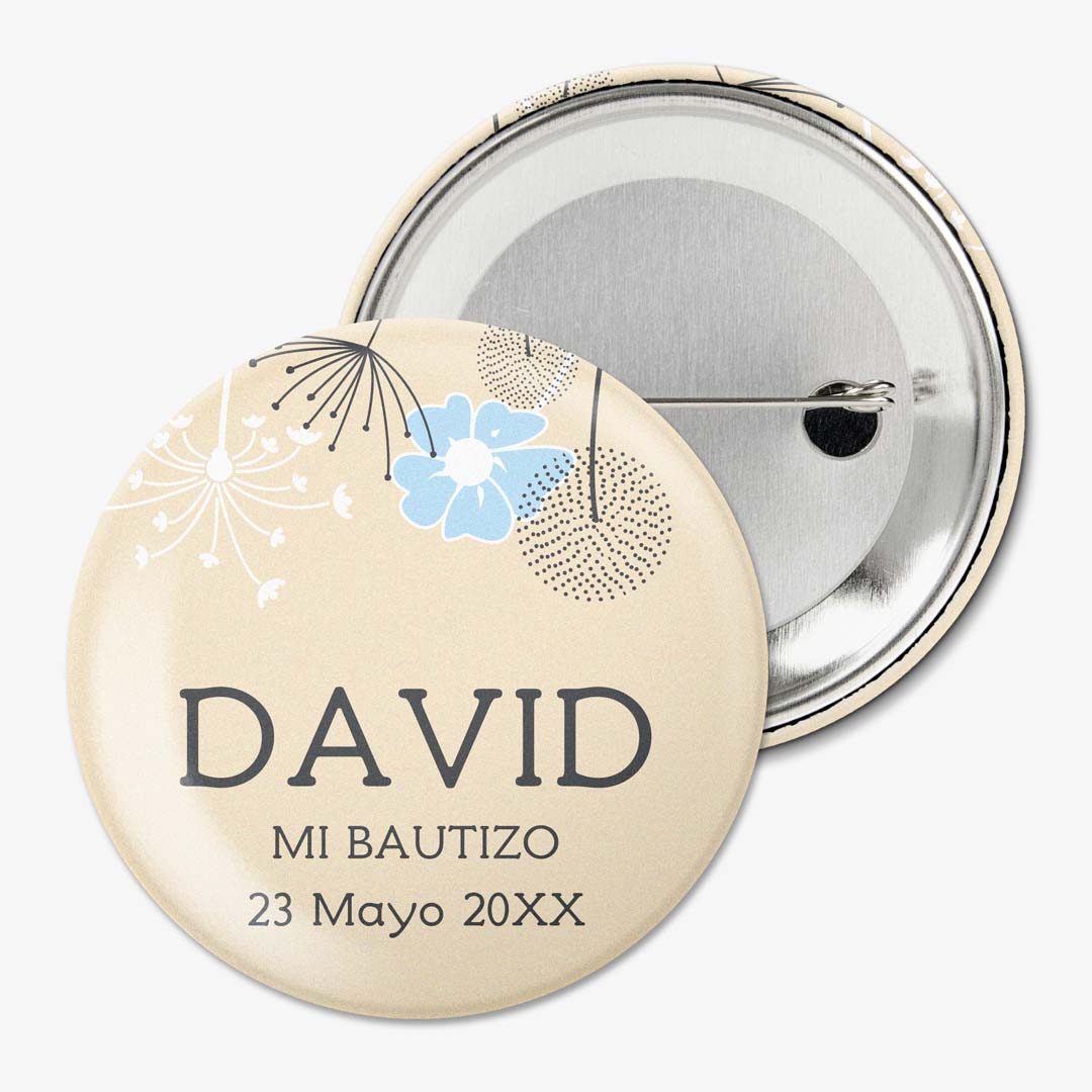 Chapas para bautizos