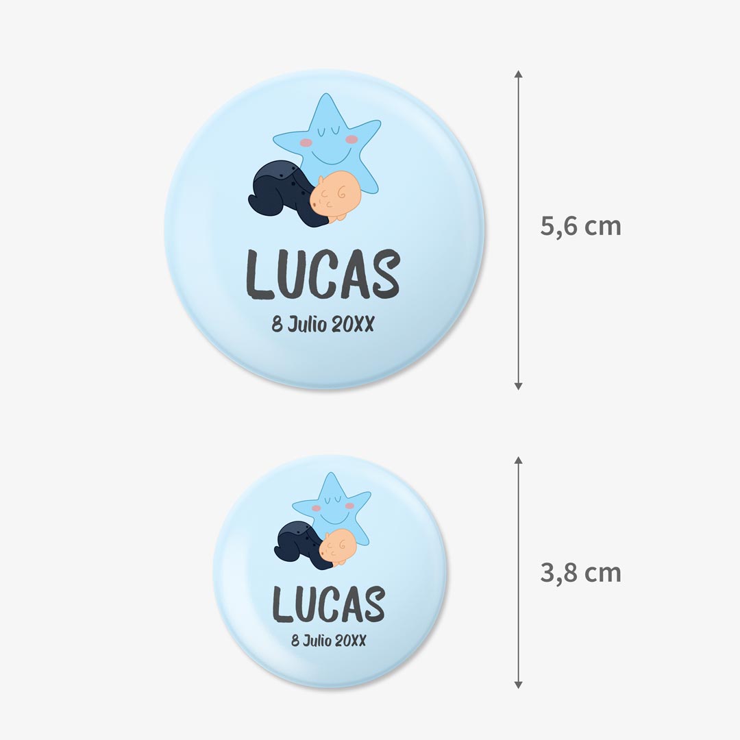 Chapas para bautizos