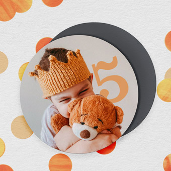 Personalised Round Magnets