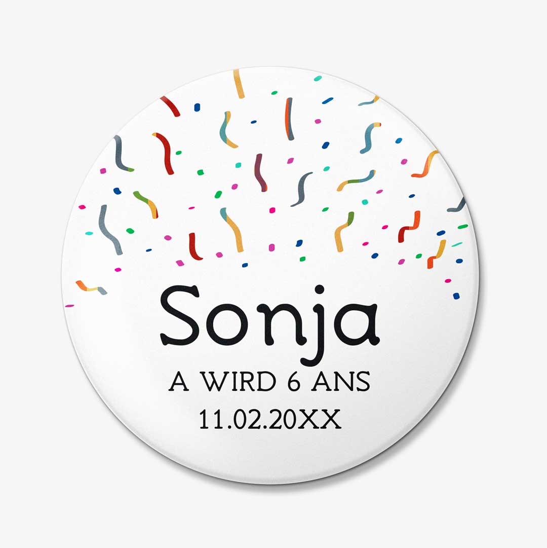 Birthday Badges