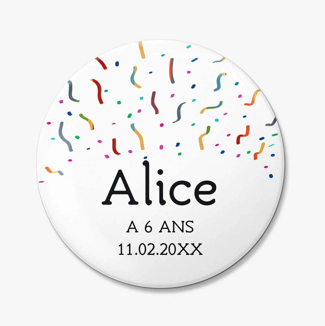 Birthday Badges