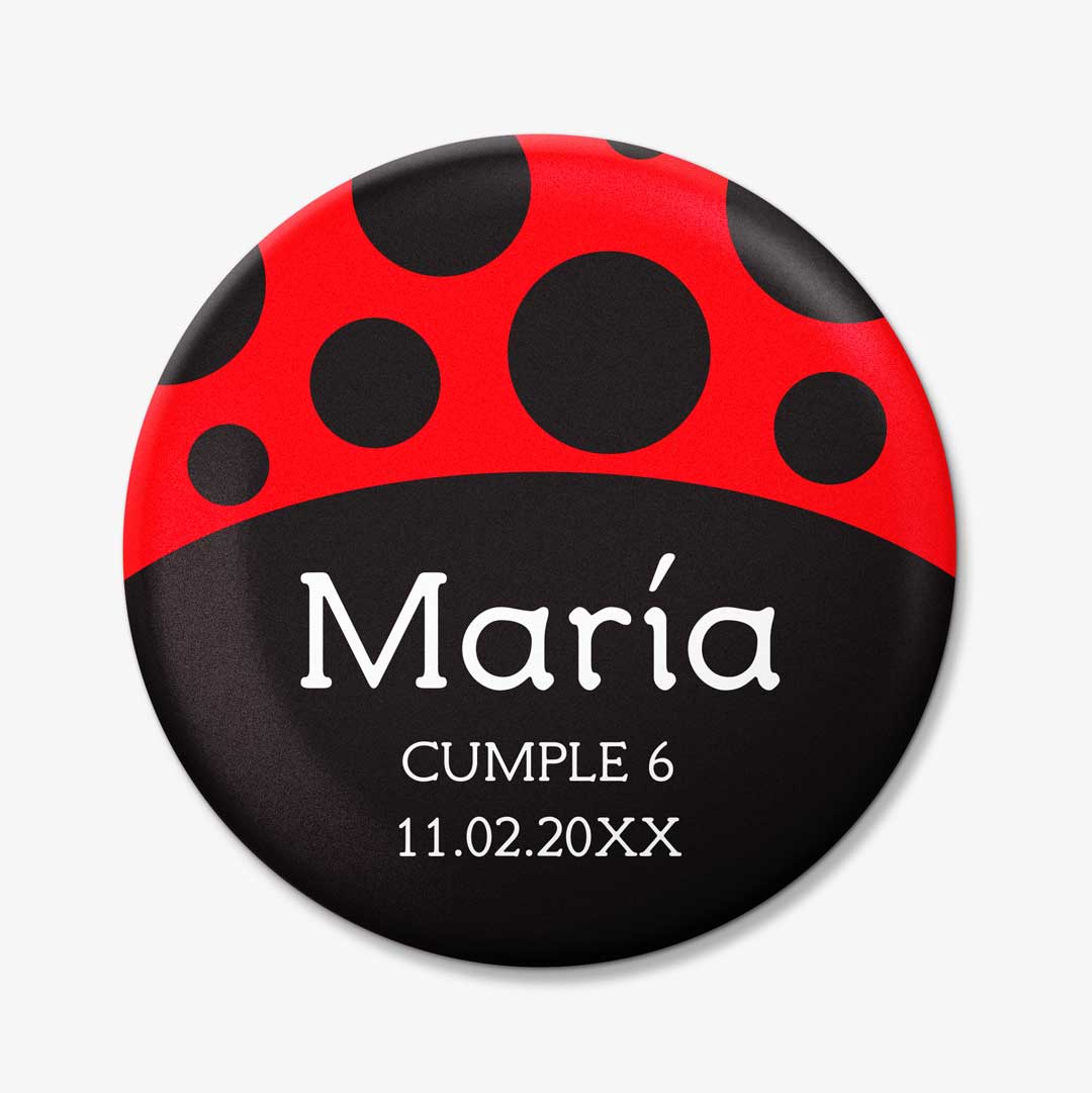 Chapas para cumpleaños