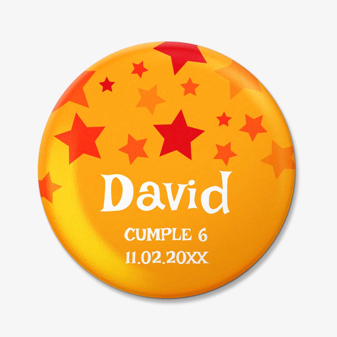 Chapas para cumpleaños