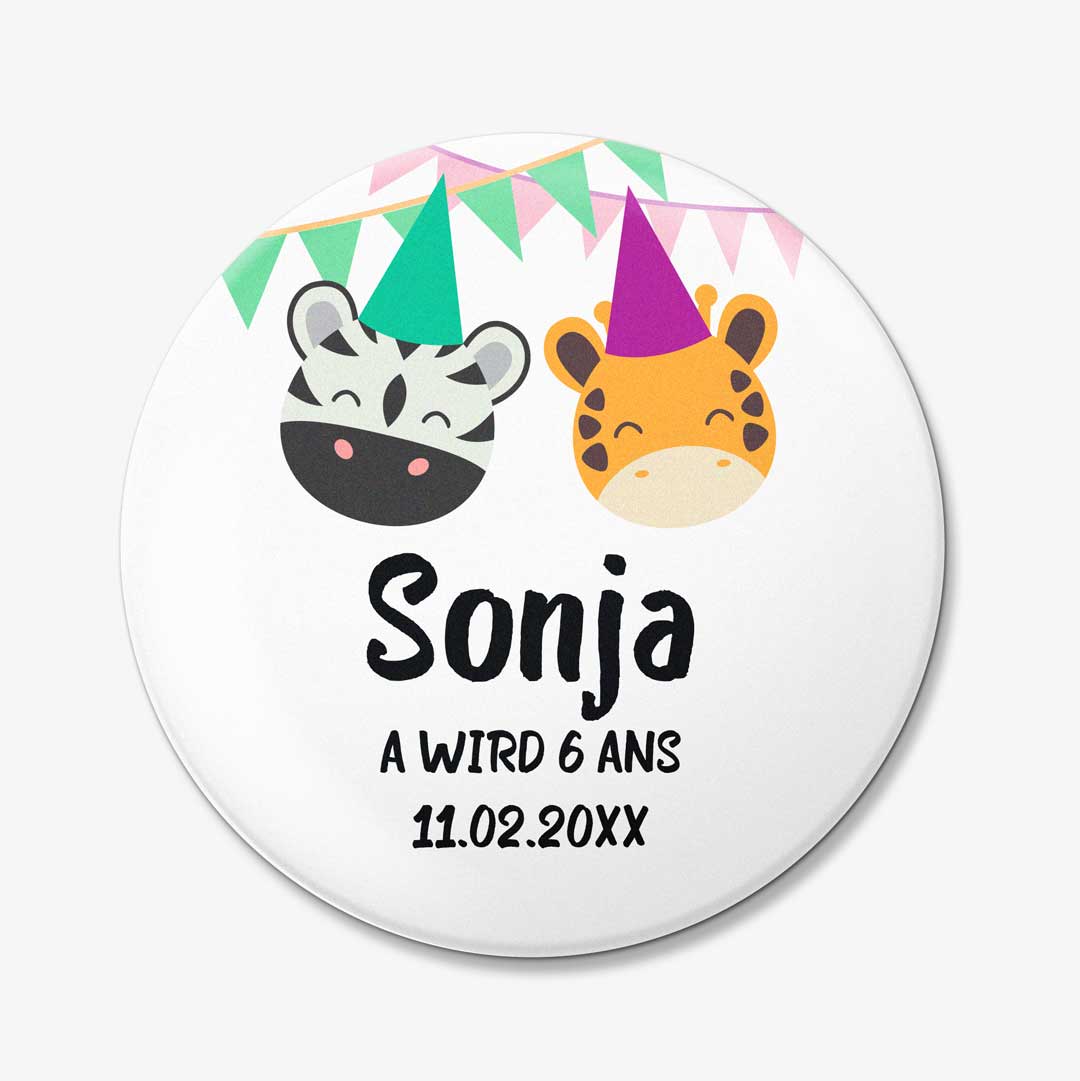 Birthday Badges