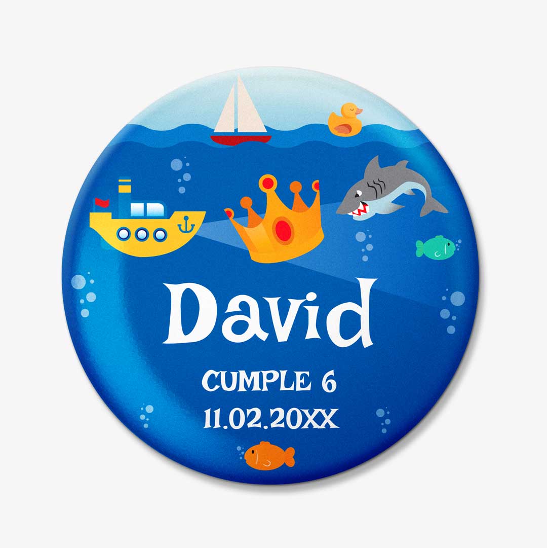 Chapas para cumpleaños