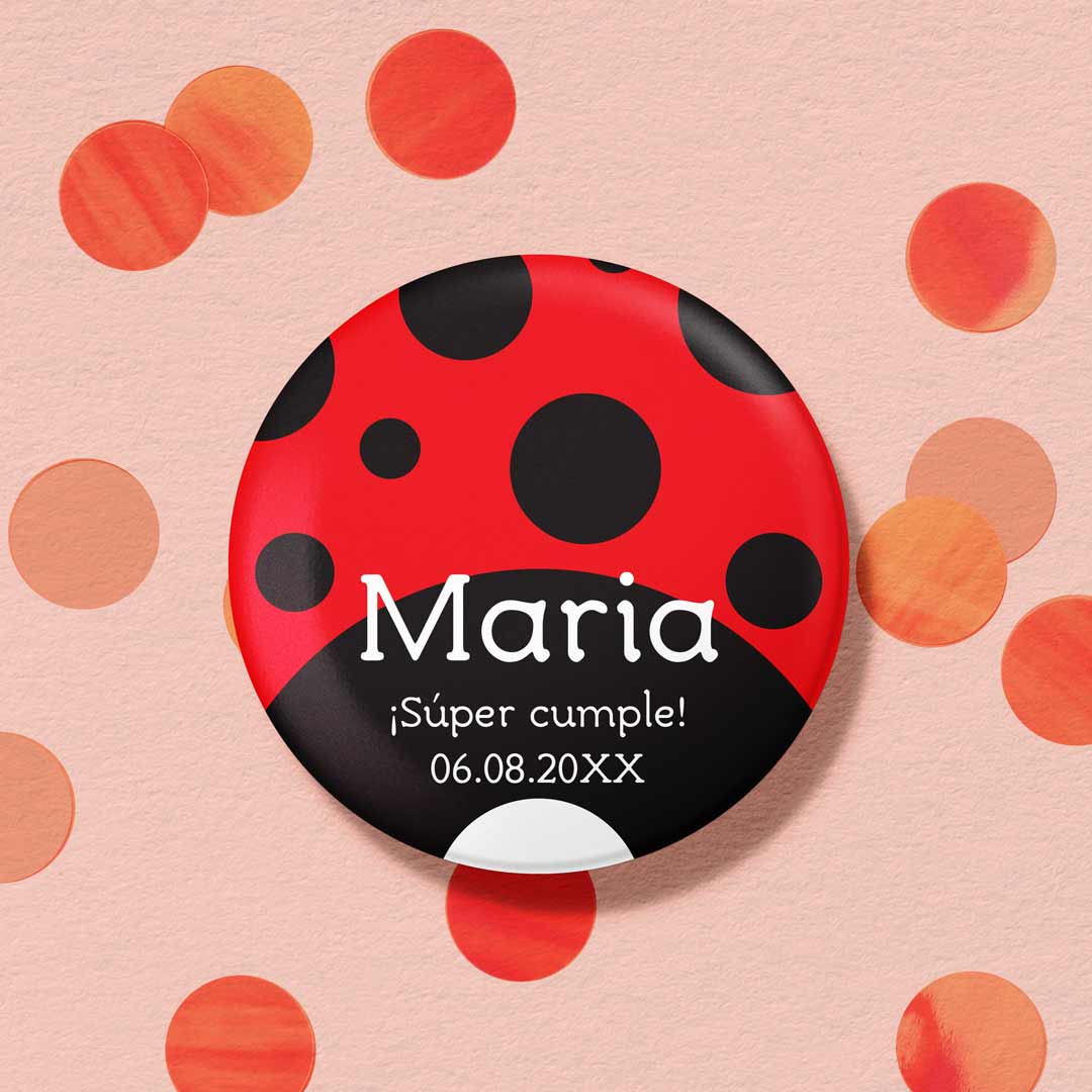Chapas para cumpleaños