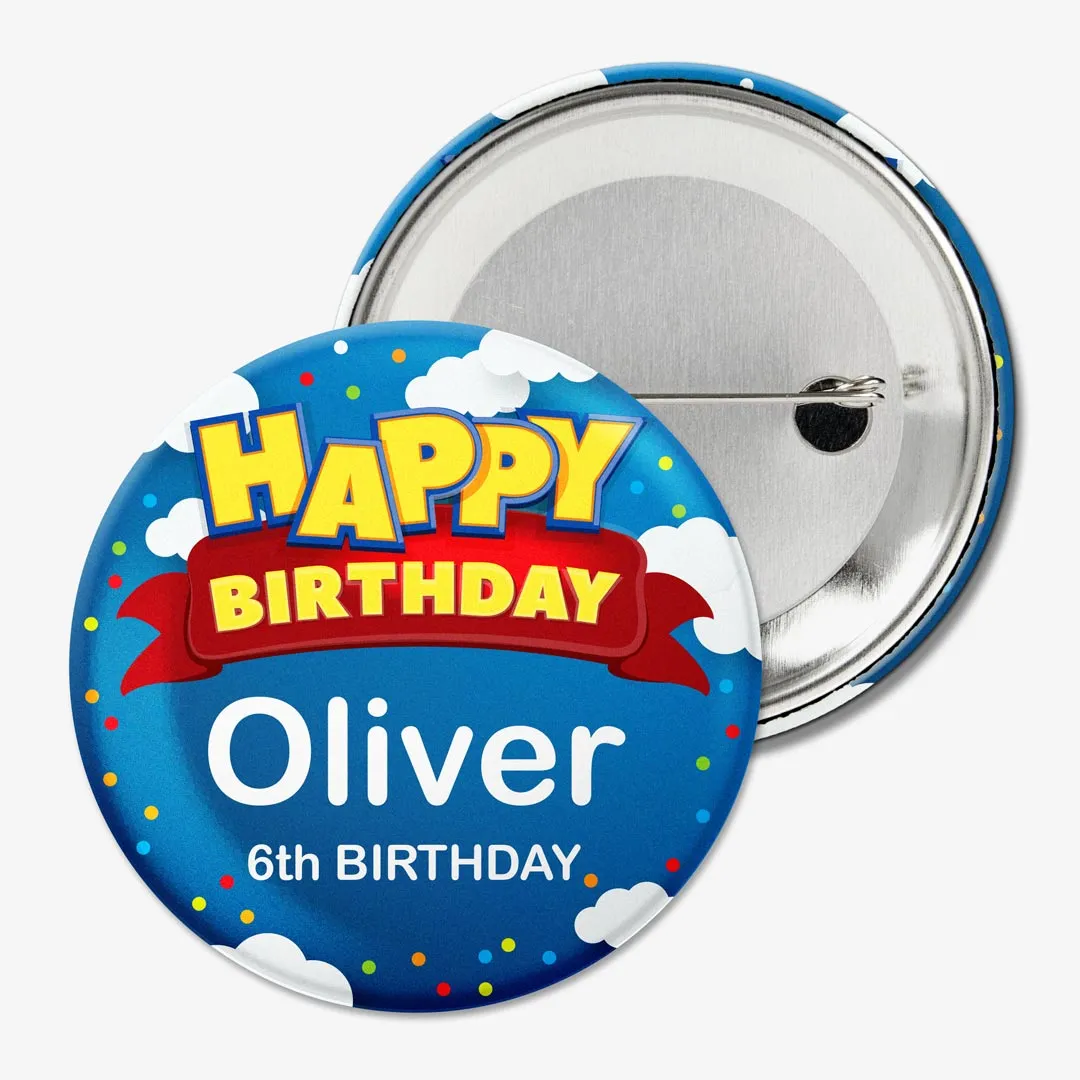 Birthday Badges Birthday Badges