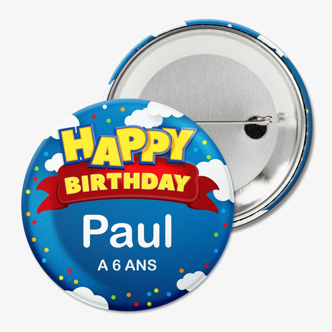 Birthday Badges