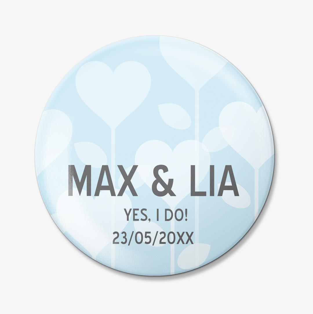 Love Themed Badges