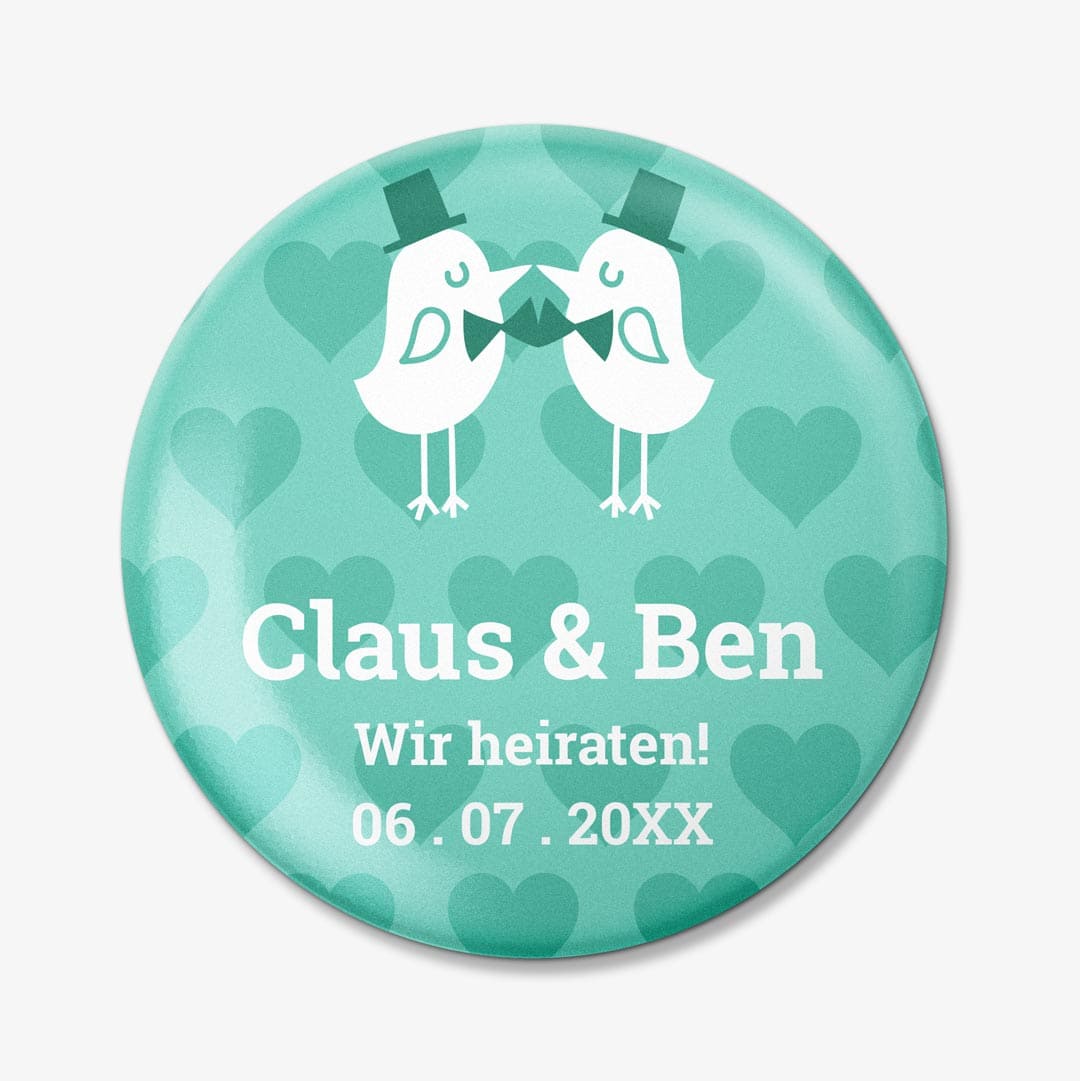 Love Themed Badges