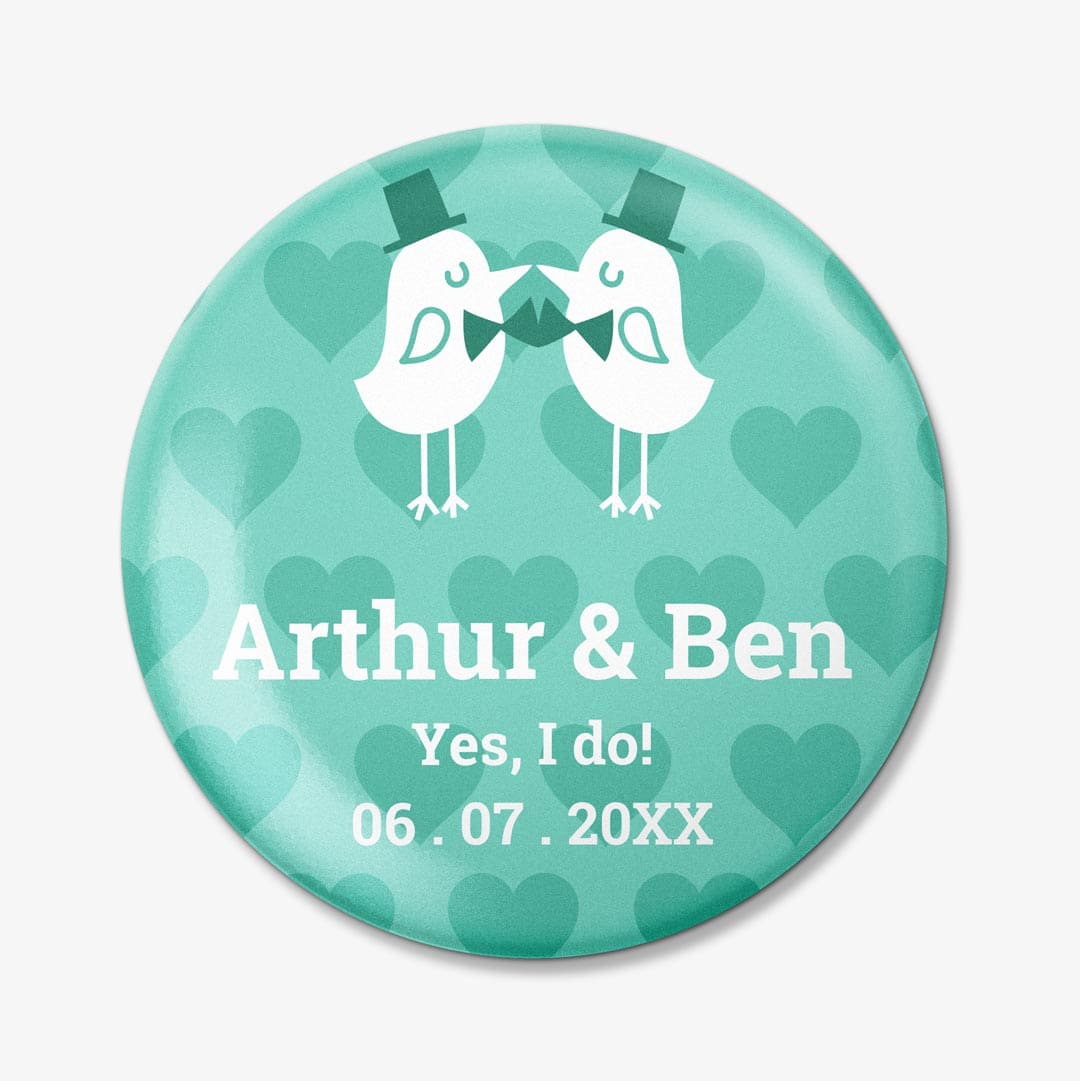 Love Themed Badges