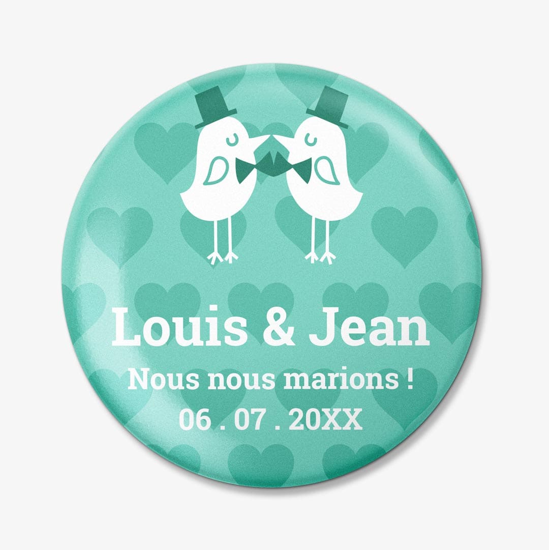 Love Themed Badges