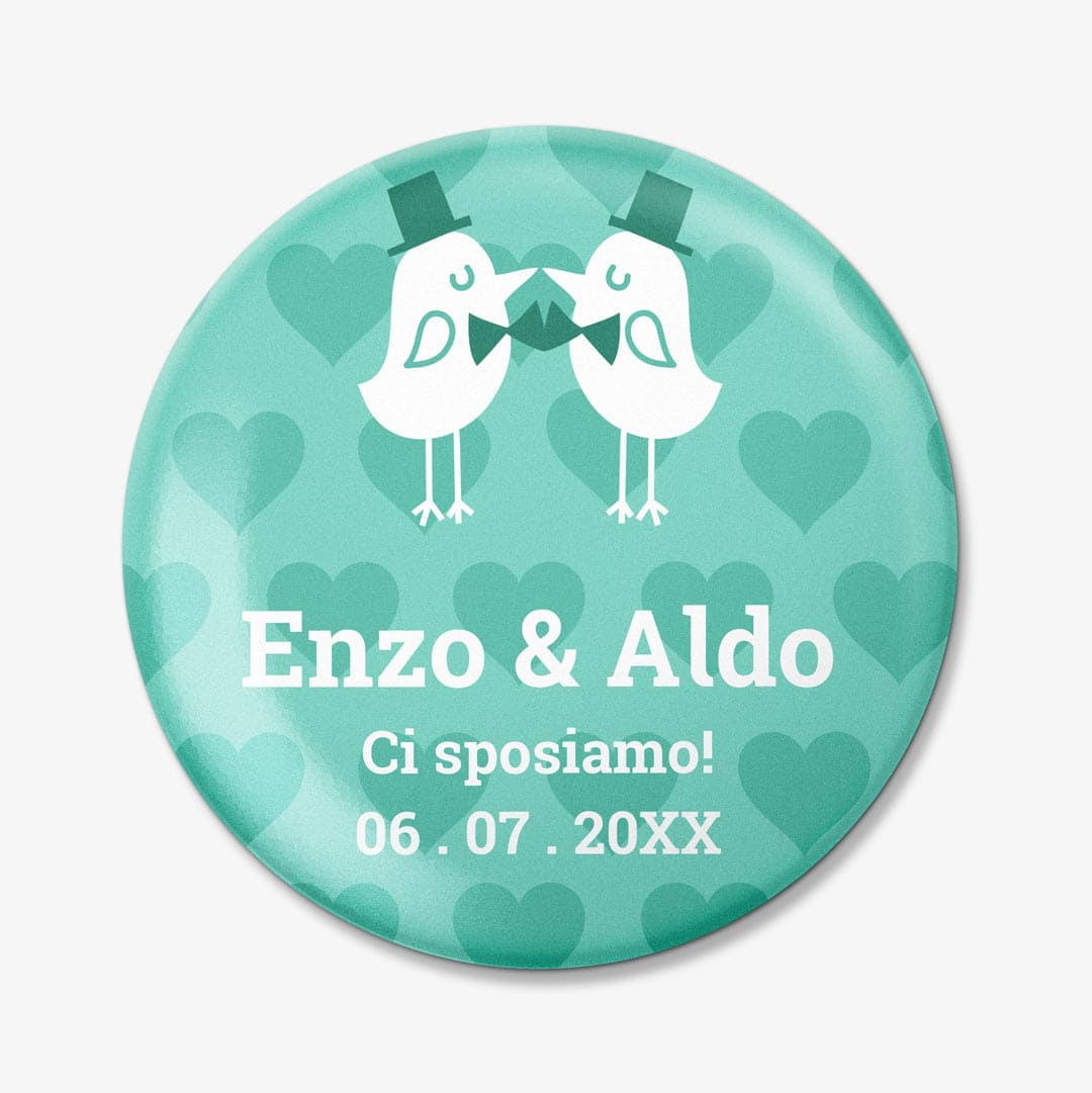 Love Themed Badges