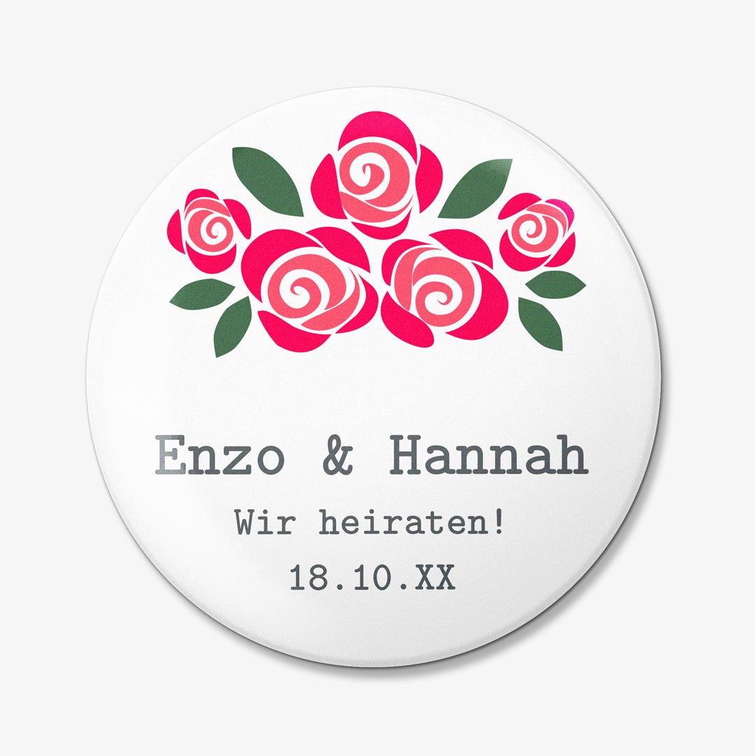 Love Themed Badges