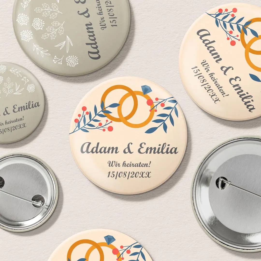 Love Themed Badges