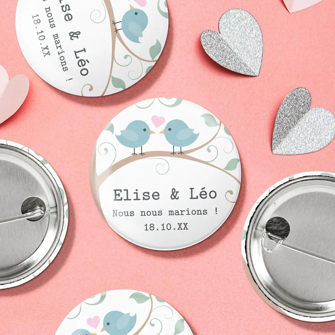 Love Themed Badges