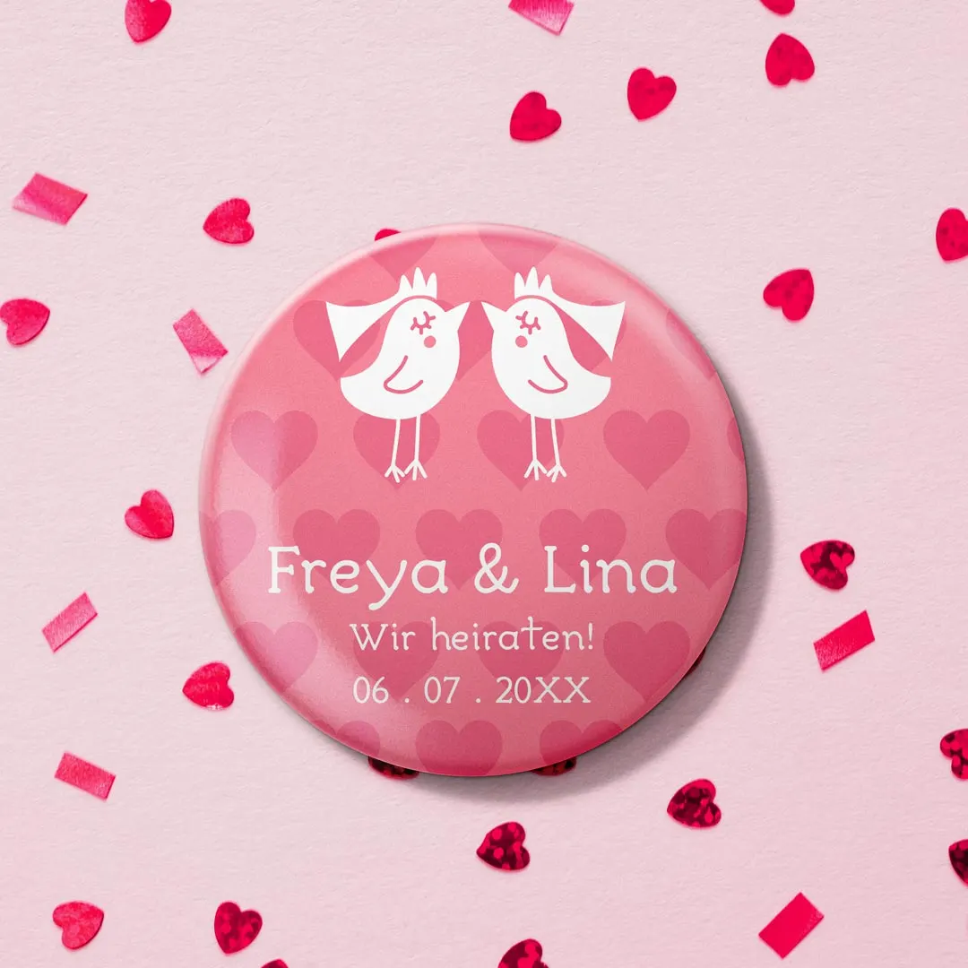 Love Themed Badges