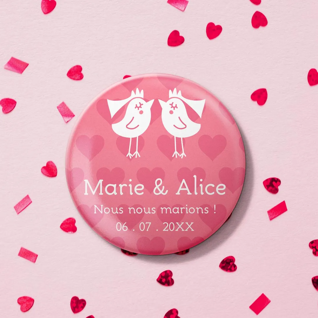 Love Themed Badges