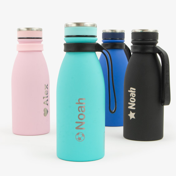 Aquamarine Customizable Engraved Thermal Bottle Tandem 350ml